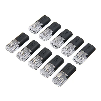 10Pcs 12V Wire Cable Snap Plug In Connector Terminal Connections Joiners For Car Auto TN99 Accessories Parts