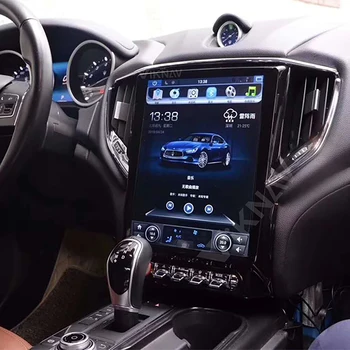 Auto raadio maserati ghibli 2016 android auto video mängija gps navigation vertikaalne ekraan