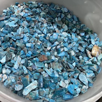 100g Looduslik kristall-Sinine Apatiit Töötlemata Kivid, Crystal Kruusa Mineraalid ja Kivid Töötlemata Gemstone Näidis