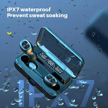 G03-5 Bluetooth-Peakomplekti Sweatproof HD LED Digitaalne näidik ABS Portable In-ear Traadita Sport Kõrvaklapid Matkamine