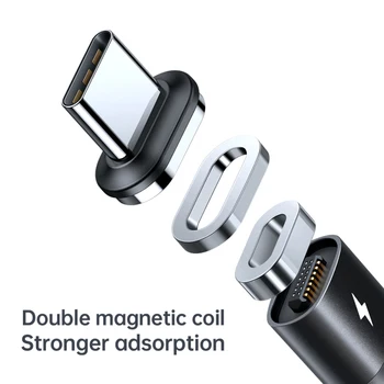 Magnetiga Laadija Andmete Eest Micro-USB-Kaabliga Mobiilne Telefon, Kaabel USB Juhe, Magnet-USB-Kaabel-Kiire Laadimine Type C Kaabel Telefoni