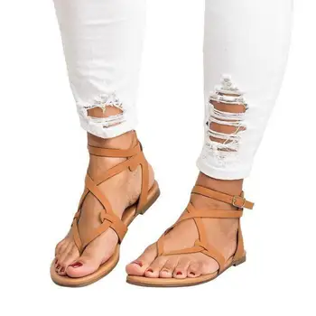 Naiste Sandaalid Korterid Platvorm Naine Pannal Rihma Suve Kingad PVC Pluss Suurus Mugavuse Ladies Jalatsid Uus Naine Kinga 2021 Uus