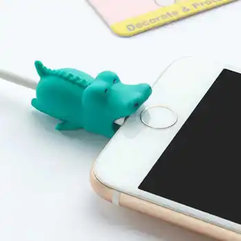 Kaabel Potector Silikoon USB Laadija Protector For iPhone mobiili Kõrvaklapid USB-Kaabel-Protector