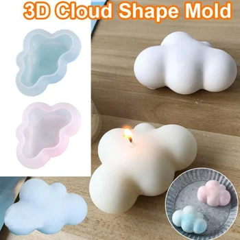 Armas 3D Pilve Kuju Silikoon Hallituse DIY Seep Küünal Käsitöö Ehteid Teha Hallituse Käsitöö Vahendid Candy Küpsetamine Kook Teenetemärgi Tööriist