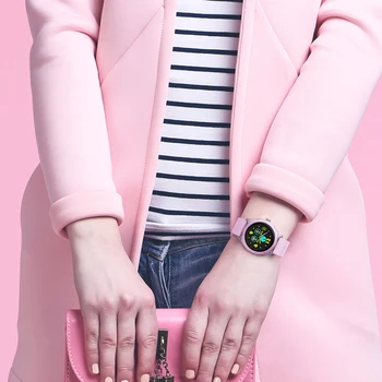 Rollstimi Smart Watch Meeste Lady Fashion Sport Värvi muuta Nutikas Käevõru Veekindel Fitness Bluetooth-Telefon Android SOS