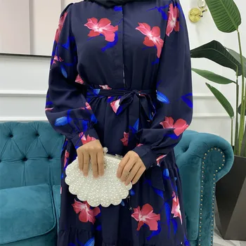 Elegantne Naiste Prindi Abaya Kleit Djellaba Islami Riided Kimono Pits-up Jubah Avatud Kampsun, Maroko seal kaftan Mujer Abayas Sügis