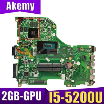 NBMVM11007 DA0ZRTMB6D0 ZRT Jaoks Acer Aspire E5-573 E5-573G Sülearvuti Emaplaadi Koos SR23Y I5-5200U CPU 2GB-GPU Täielikult Testitud