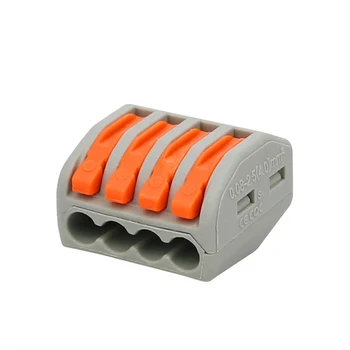 20/50 tk Mini Quick Traat Pesa, Universaalne, Kompaktne Oranž Plug-in Juhe Terminali 2P 3P 4P 5P 8P