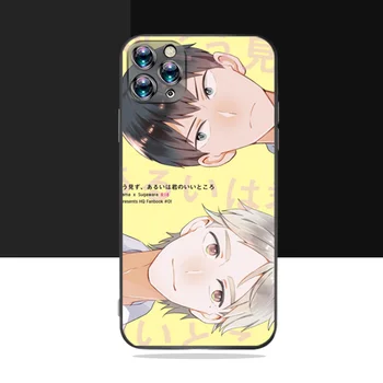 Haikyuu Armas Jaapani Anime Telefon Case For iPhone 12 Mini Pro Max 11 XS-XR-X 7 8 6 6S Plus SE 2020 TPÜ Silikoon tagakaas