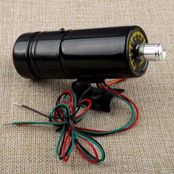 Universaalne Must Auto 12V 1000-11000 p / MIN Reguleeritavad Sinine LED-Tacho Gauge Tahhomeeter Shift Light Lamp
