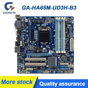 Näiteks Gigabyte GA-HA65M-UD3H-B3 Lauaarvuti Emaplaadi H61 LGA-1155 DDR3 USB2.0 SATA II Micro-ATX Originaal