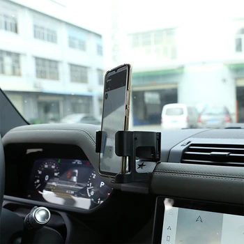 Auto Center Console Mobiiltelefoni Omanik Navigatsiooni Kahvliga Vee Tassi Omanik Land Rover Defender 110 2020