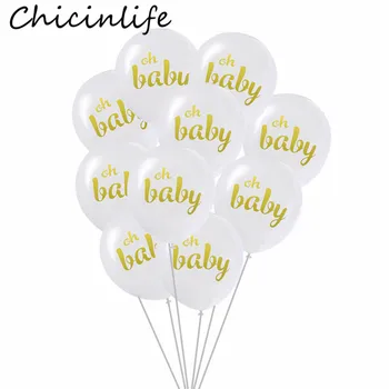 Chicinlife 10tk Oh Baby Latex Balloon Sünnipäeva Baby Shower Konfetit Star Südame Õhupalli Poiss, Tüdruk, Sünnipäev, Pulmad Tarvikud