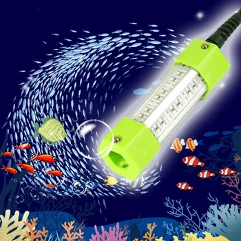 LED Kalapüügi Valguse Öö Veealune Kalapüük Kala Leidja Lamp Clip/Kergem 5/7.5 m Juhtmest PUZ777