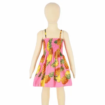 2020. Aasta Suvel Beebi Tüdrukute Kleit Väikelapse Printsess Kleidid, Pool Õie Lapsed Beach Kleidid Laste Vabaaja Riided