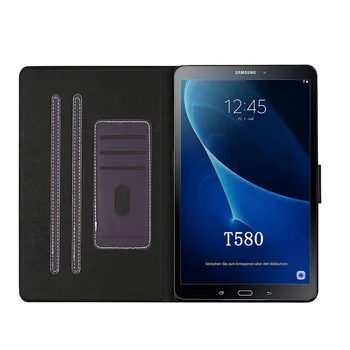 Coque Samsung Galaxy Tab 6 2016 10.1 tolline Tablett Ultra Slim Klapp Seista Kaane Funda Galaxy Tab 2016 SM-T580 T585 T580