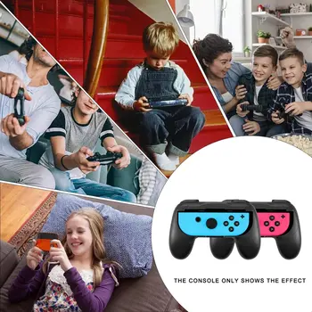 2pcs/set Nintendo Lüliti Töötleja Grip juhtnuppu ABS Gamepad Käepide Joypad Seista Omanik Mäng pad NintendoSwitch omanik