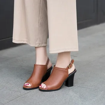 2020 kõrge kvaliteediga naiste sandaalid peep varba kingad Suvel Platvorm Sandaalid elegantne naiste kingad