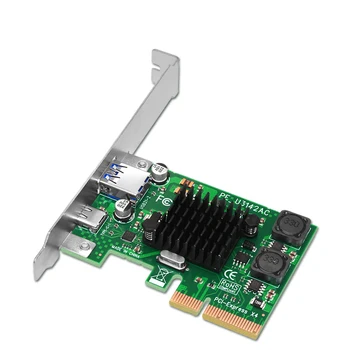 USB-3.1 C-Tüüpi PCIe Expansion Card PCI-e C-Tüüpi & Type 3.0 USB Adapter USB-3.1 Gen 3 PCI Express Kontrolleri keskus Desktop