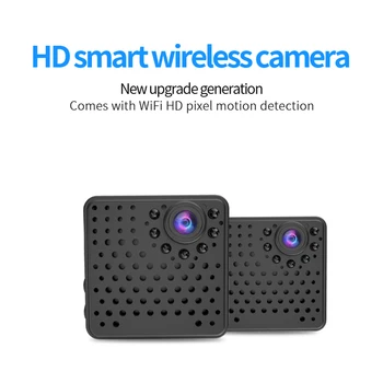 W18 1080P HD Mini Wireless WiFI IP Kaamera IR Night Vision liikumistuvastus Valve koduvalve Kaamera DVR Pere Diktofon