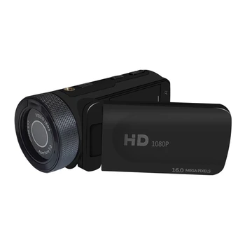 Digitaalkaamera Professionaalne Objektiiv Mikrofon 1080P HD 16 Miljonit Pikslit Pihuarvutite DV Videokaamera Tulistada Digitaalse Kaamera