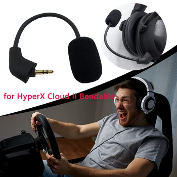 Asendamine Gaming Kõrvaklapid Mic HyperX Cloud II Bendable 360 Kraadi