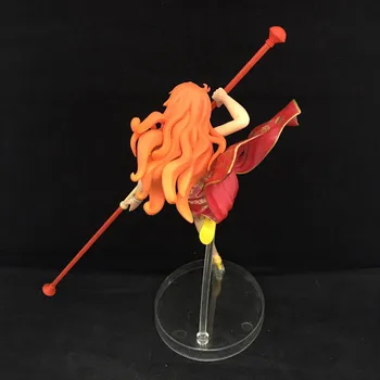 Anime Üks Töö Nami Punane Cheongsam Nunchakus Ver PVC Tegevus Joonis Laekuva Mudel nukk, mänguasi 20cm