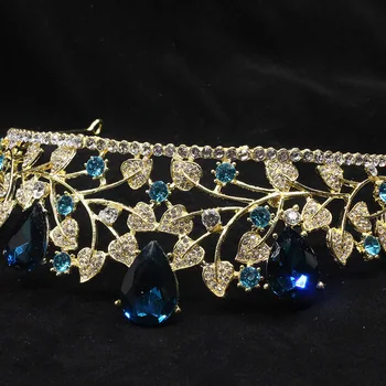 Princess Tiara 2021 Uus Mood Bridal Crown Ehted Barokk Vee Diamond Tiara Euroopa Kuum Stiilis Pulmapidu Accessiories