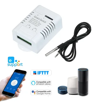 EWeLink TH-16 Smart Wifi Lüliti 16A/3500W Temperatuuri Jälgimiseks Traadita Kodu Automaatika Komplekt