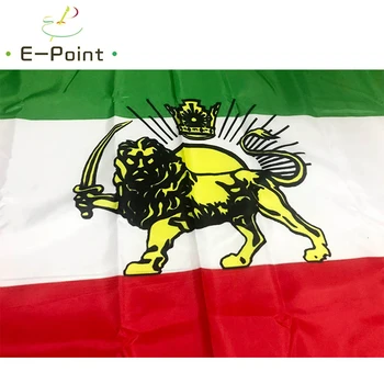 Impeerium Iraan Lipp Lipu 2ft*3ft (60*90cm) 3ft*5ft (90*150cm) Suurus jõulukaunistused Kodu Flag Banner Kingitused