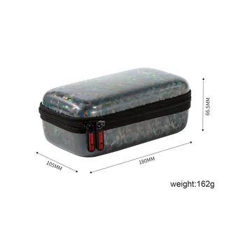 Portable storage case for DJI FPV-Kontrolleriga väljas korpus veekindel reisikotid süsiniku mustriga käekott