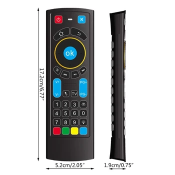 Õhu Hiirt, Android TV Box KM3 Juhtmeta Klaviatuur 2.4 G Smart TV Remote Support IPTV-Mini PC HTPC PCTV