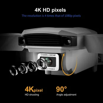 S62 Mini Undamine 4K Dual HD Kaamera Professionaalne Õhust Fotograafia Harjadeta Mootor Kokkupandav Quadcopter Mänguasjad Lastele Kingitusi