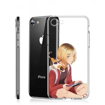 Kenma Kozume kohta Haikyuu Telefoni Juhul Läbipaistev Selge iPhone 11 12 8 7 6 6S Pluss X 5S SE 2020 XR mini pro XS MAX