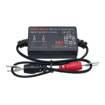 1tk SM 6-20V 4.0 auto Aku Monitor Tester Diagnostiline Vahend bluetooth-ühilduva Telefoni Aku Analüsaator mõõtühikud.