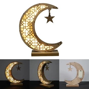 LED Ramadan Kaunistused Öösel Tuled Laua Kaunistused Eid Pool Tarvikud