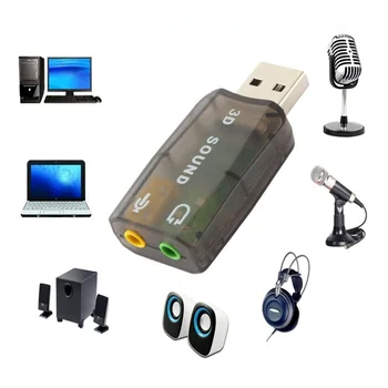 Kõrge Kvaliteediga USB 2.0 Audio-Peakomplekti Mikrofoni Pesa Konverteri Adapter arvuti komponendid, Kaablid kogu müük