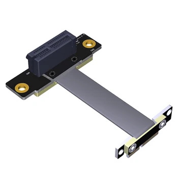 Kõrge Kvaliteet, PCI-e PCI Express 36PIN 1X pikendusjuhe( dual vertikaalselt 90 kraadi suunas)