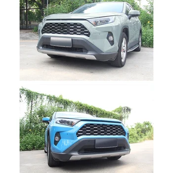 54PCS Roostevabast Terasest 3D Esi-Iluvõre Kleebis Sisekujundus Toyota Rav 4 Rav4 2019 2020 2021 Car Styling