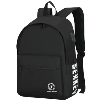 SenkeyStyle Meeste Backpacking Kõrge Kvaliteedi Kooli Kotti Teismeline, Laadimine USB Suure Mahutavusega Vabaaja Seljakott Mees 2021 Mood