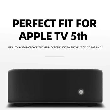 Protective Case ühildub Apple TV-4K 5. / 4.- Anti Slip põrutuskindel Silikoonist Kate