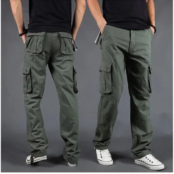 Trendikas Lasti Haaremi Joggers Püksid Meeste Vabaaja Puuvillased Püksid Mitme Tasku Moe Püksid Streetwear Püksid Mees Rõivad