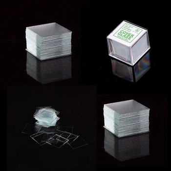 18x18mm Mikroskoobi alusklaasile Hõlmab Professionaalse Klaasist Kate Klaas Micro Kate Libiseb 100tk