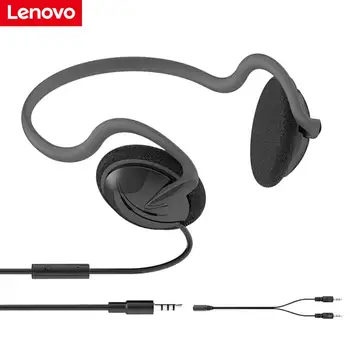 Lenovo P510+ Juhtmega Kaelus Kõrvaklapid 3,5 mm Müra Tühistamises Hi-Fi Stereo Sound Gaming Headset PC Lauaarvuti