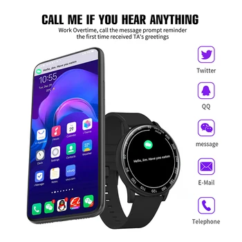 1.28 Täielikult Puutetundlik Ekraan Sport Smart Watch Südame Löögisagedus, vererõhk Fitness Tracker Veekindel Smartwatch Android ja iOS