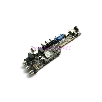Sobib N156O6-L01/L02/L03/L04 ekraani 40 pin LVDS AV-VGA-USB-DVB 3663 TV digital upgrade 1600*900 LCD kontroller juhatuse DIY Kit