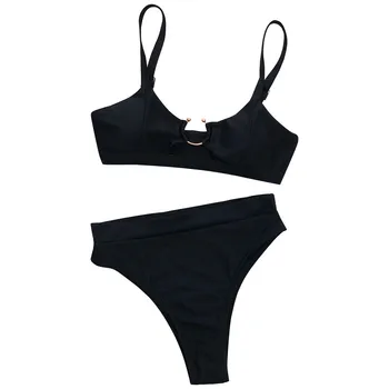 Bikiinid 2021 Seksikas Naiste Sõrmus Bikiinid Push-Up (Polsterdatud Supelrõivad Ujumistrikoo Beachwear Set supelrõivad naiste tankini trikoo naistele