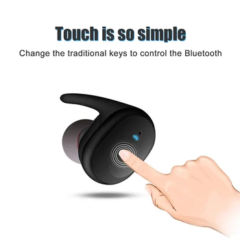 TWS Y30 5.0 Bluetooth Kõrvaklapid 1.38 Tolline Veekindel Traadita Kõrvaklapid, In-Ear Kõrvaklapid Müra Tühistamises Peakomplekti, Sport