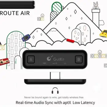 2021 Uus Juhtmeta Saatja 5.0 Bluetooth Adapter Nintendo Lüliti & Lite/PS4/TK HIFI Adapter HIFI Audio Transiiver