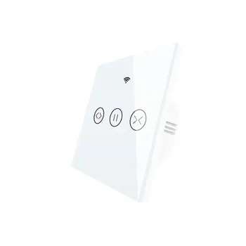 Aruka Elu WiFi-rf Smart Touch Kardina lüliti Rulood rullkardinate ukse Lüliti 1 RF puldiga mitu lülitid Alexa